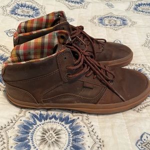Vans OTW Collection Mid Cut Leather Shoes Size 10